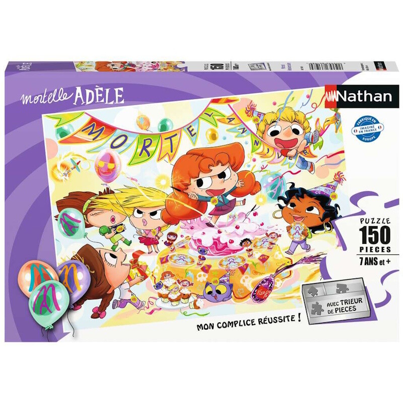 Puzzle - 150p : Nathan Mortel Anniversaire / Mortelle Adèle