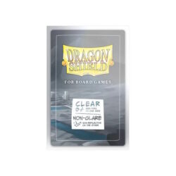 Protège Cartes – Dragon Shield : European Standard 59x92mm CLEAR NON GLARE (100u)