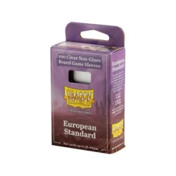 Protège Cartes – Dragon Shield : European Standard 59x92mm CLEAR NON GLARE (100u)