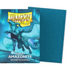 Protège Cartes – Dragon Shield : DS100 – MATTE – (STD x100) : Amazonite