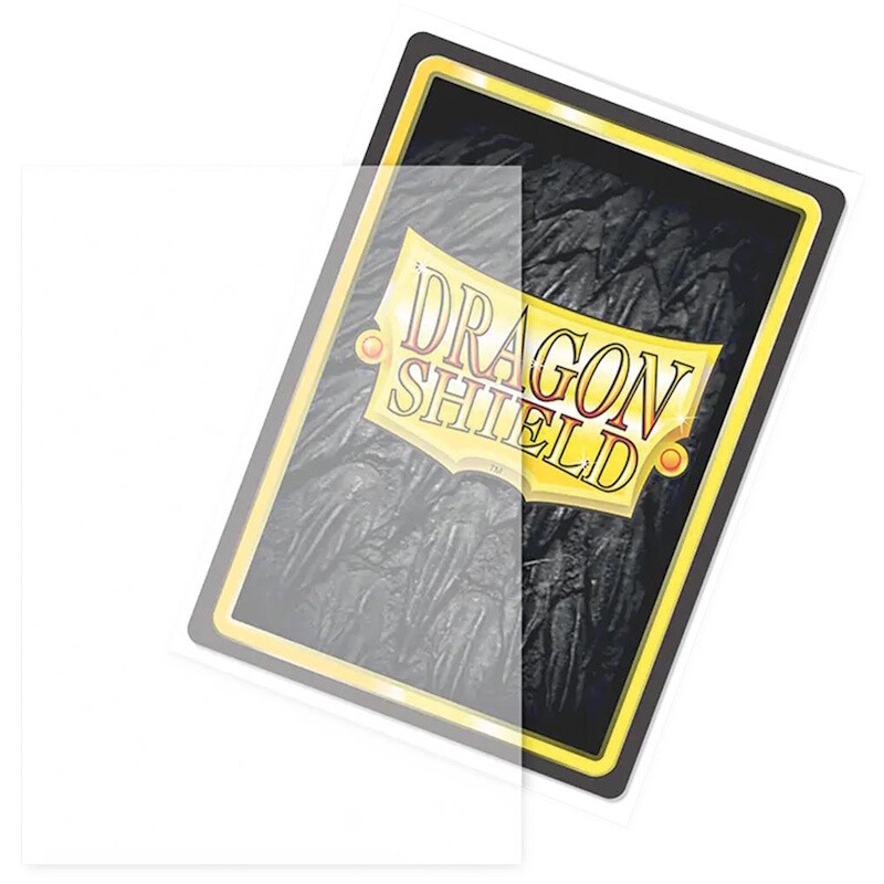 Protège Cartes - Dragon Shield : DS100 – MATTE - (STD x100) : Non Glare CLEAR V2 – Image 2