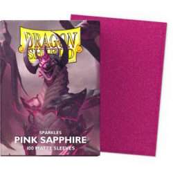 Protège Cartes – Dragon Shield : DS100 – MATTE – (STD x100) : Pink Sapphire