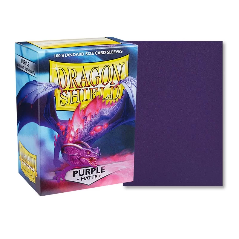 Protège Cartes - Dragon Shield : DS100 – MATTE - (STD x100) : Violet - Purple