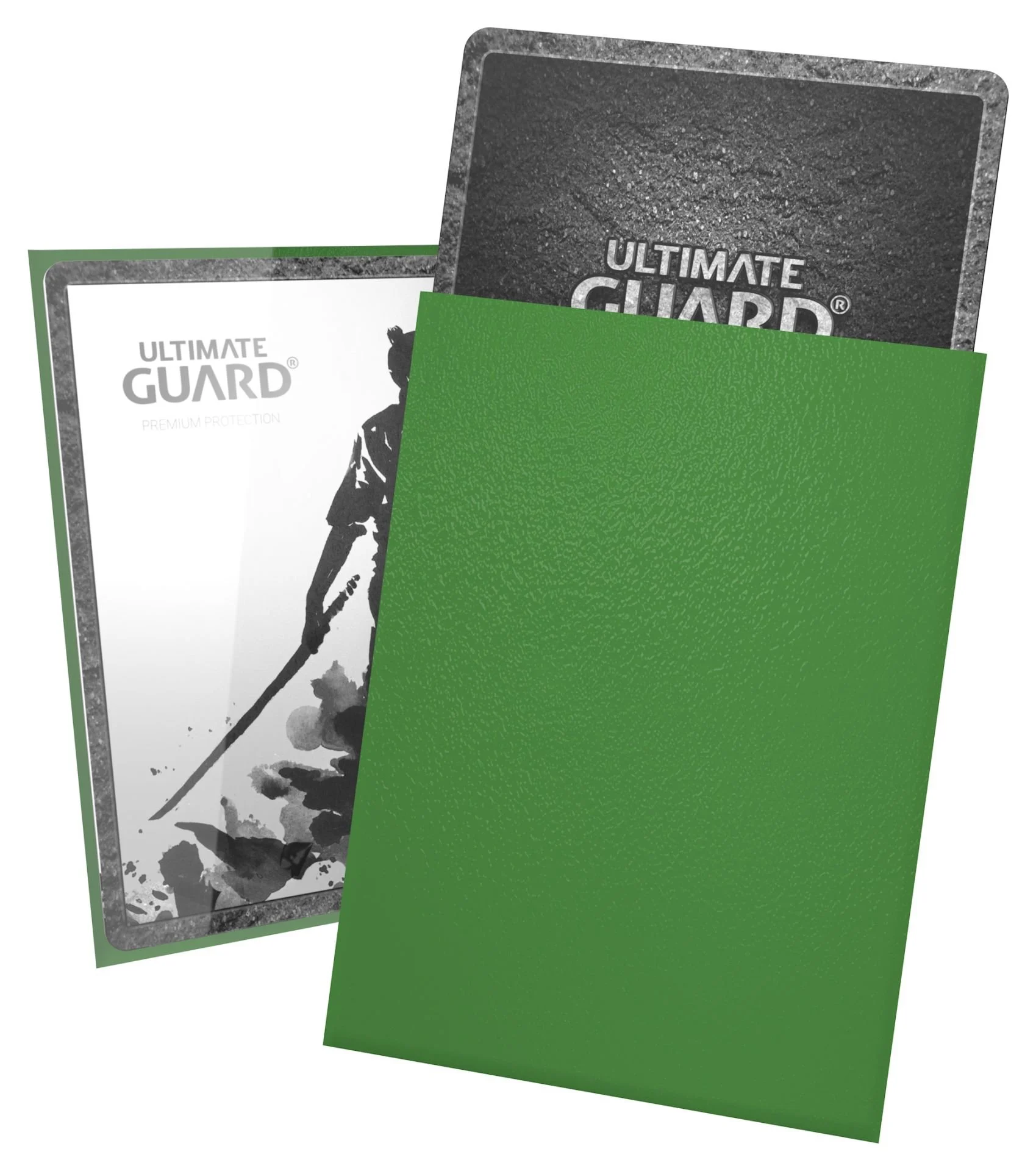 Ultimate Guard - 100 pochettes Katana Sleeves (format Standard) - Vert – Image 2