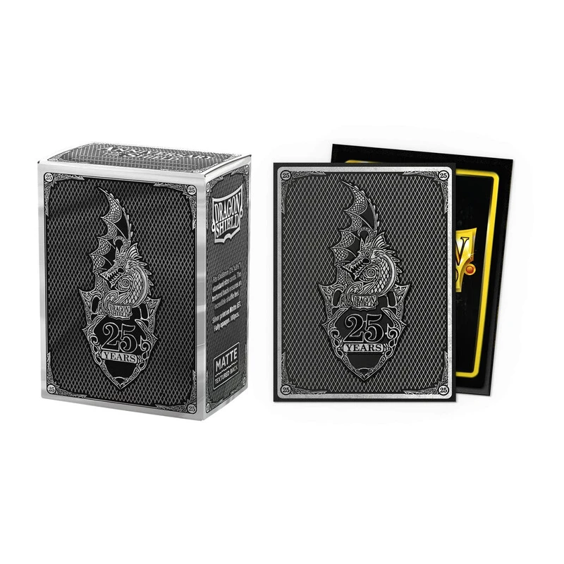 Protège Cartes - Dragon Shield : DS100 – DUAL MATTE - (STD x100) - 25th Anniversary (Ltd. ed.)