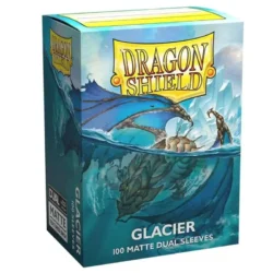 Protège Cartes – Dragon Shield : DS100 – Dual Matte (Format Standard) – Glacier