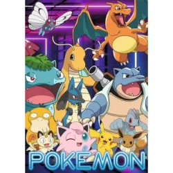 Ravensburger – Puzzle – Pokémon Néon – 1500 Pièces