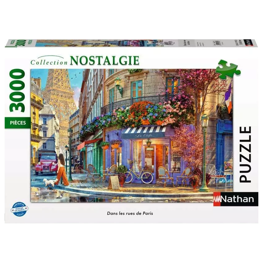 Puzzle - 3000Pcs - Dans les rues de Paris
