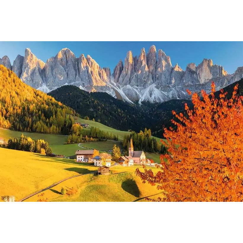 Puzzle - 3000Pcs - Le village de Santa Magdalena (Dolomites) Loïc Lagarde – Image 2