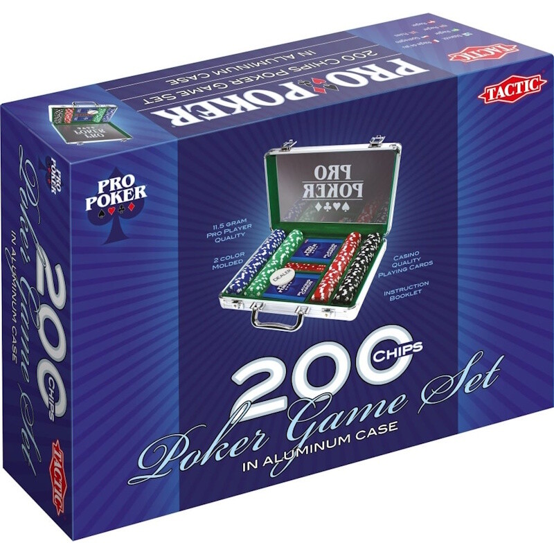 POKER - Mallette 200 jetons Poker - Tactic