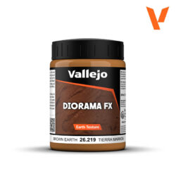Prince August Vallejo – Diorama FX – 26219 : Brown Earth – Terre Brune Naturelle (200ml)