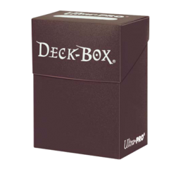 Ultra Pro – Deck Box –  75 cartes – Marron (Brown)