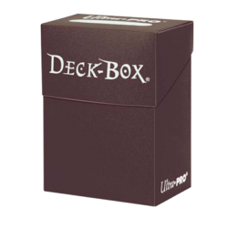 Ultra Pro – Deck Box – 75 cartes – Marron (Brown)