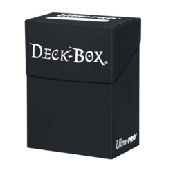 Ultra Pro Boîte polydeck pour 75 deck protectors – noir nacré