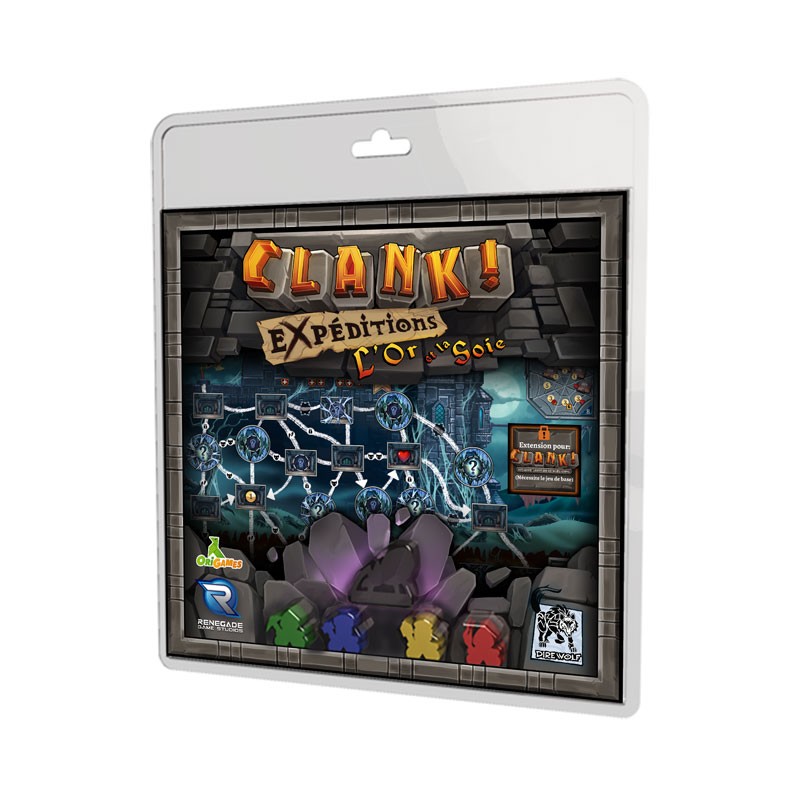 CLANK ! EXPEDITIONS ! L’OR ET LA SOIE – Extension Clank !