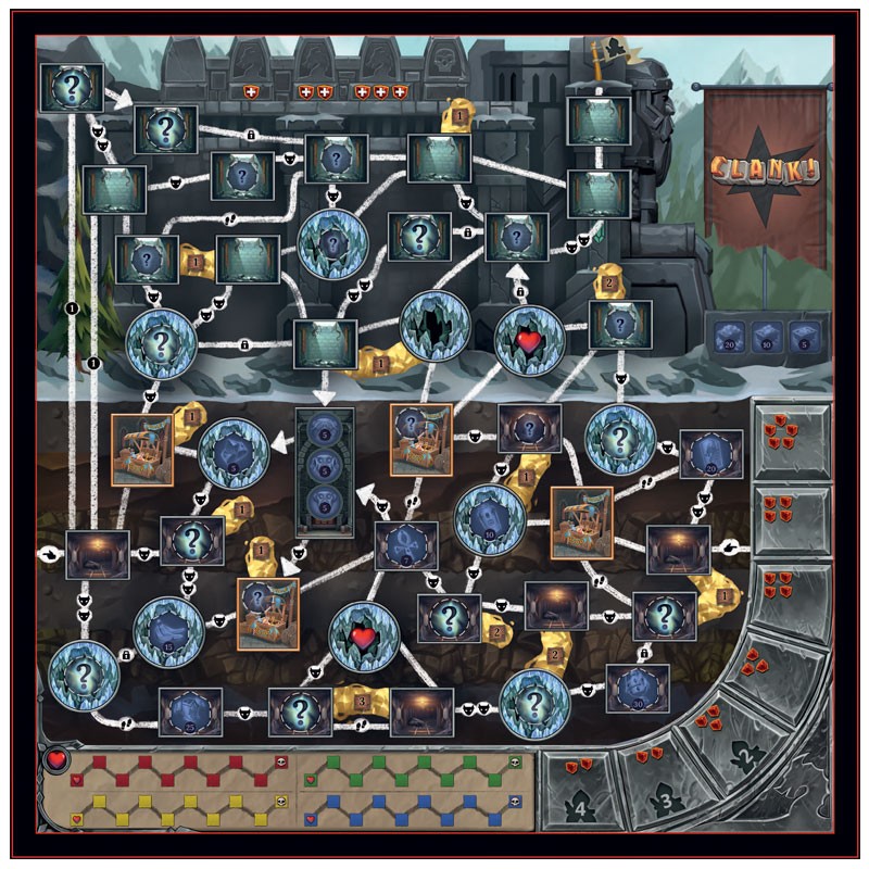 CLANK ! EXPEDITIONS ! L’OR ET LA SOIE – Extension Clank ! – Image 2