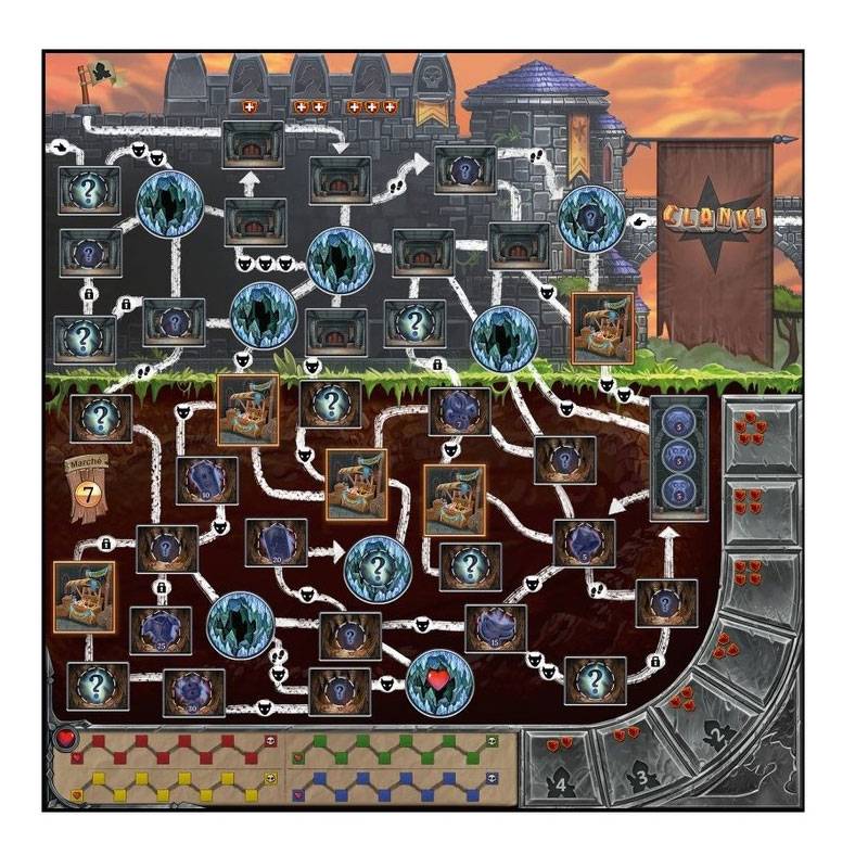 CLANK ! - Trésors Engloutis! - Jeu de Plateau – Image 2