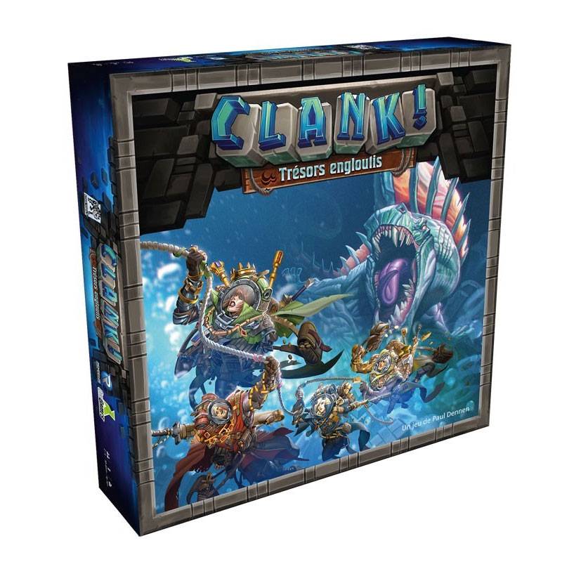 CLANK ! - Trésors Engloutis! - Jeu de Plateau