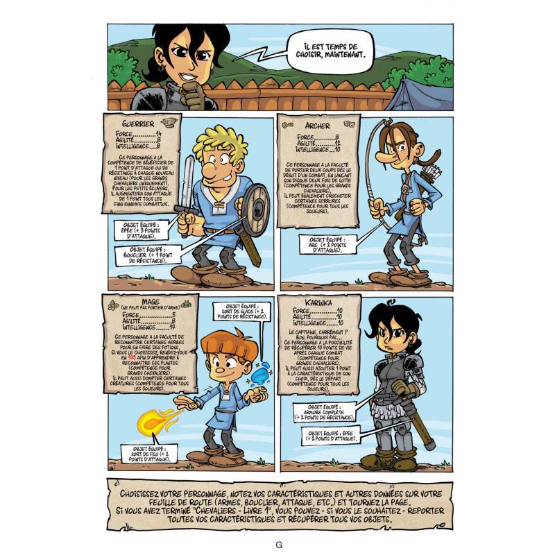 La BD dont vous êtes le héros : Chevaliers - Livre 2 - Le Message – Image 2