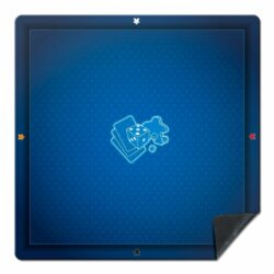 Tapis Universel – Jeux de plateaux 2-4 joueurs – Taille 1 (60×60 cm) – Bleu