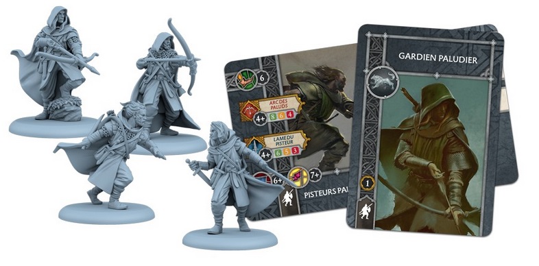 Le Trône de Fer - Jeu de Figurines : Stark - Pisteurs Paludiers – Image 2