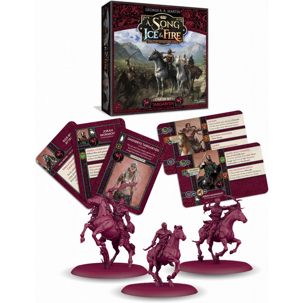 Le Trône de Fer - Jeu de Figurines (TdFJdF) : TARGARYEN - Boîte de BASE (Starter TARGARYEN) – Image 3