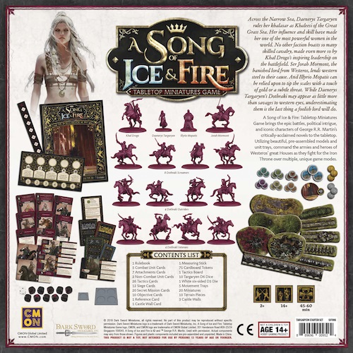 Le Trône de Fer - Jeu de Figurines (TdFJdF) : TARGARYEN - Boîte de BASE (Starter TARGARYEN) – Image 2
