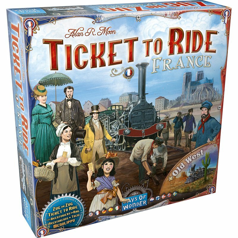 Les Aventuriers du Rail : France et Old West (Extension)