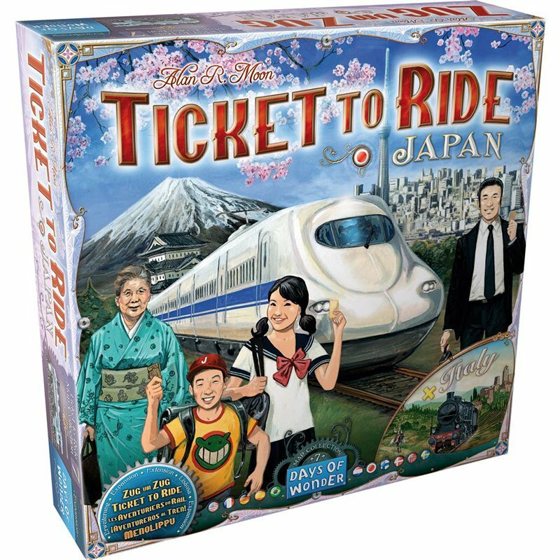 Les Aventuriers du Rail : Japon / Italie (Extension 7)