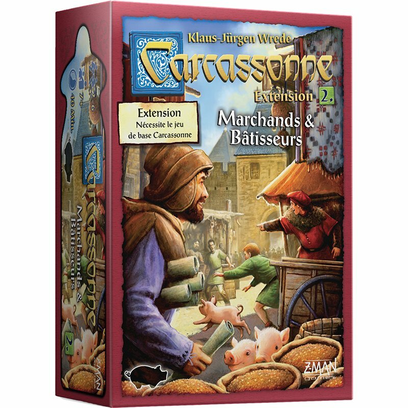 Carcassonne - 2 - Marchands et Batisseurs (extension)