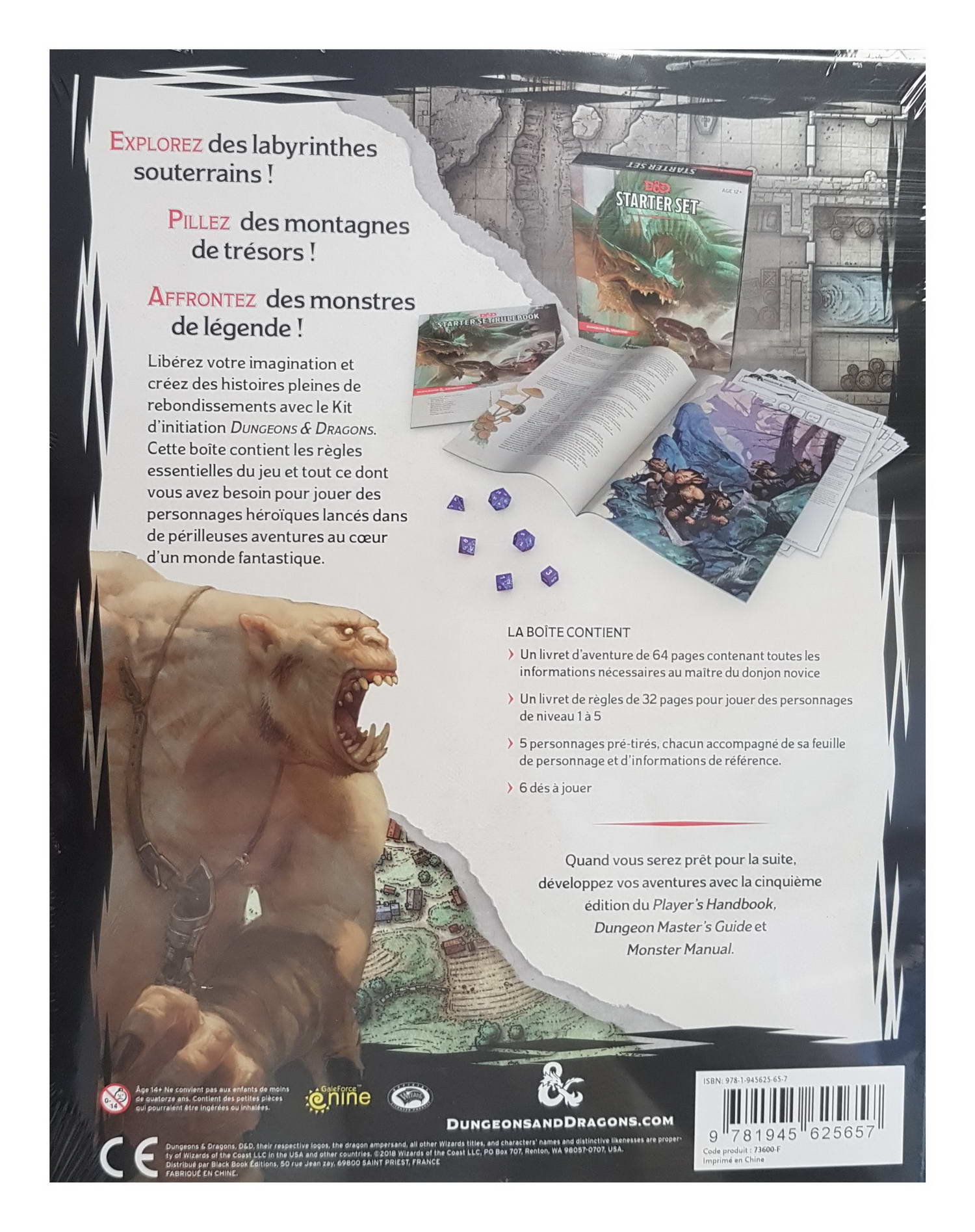 JDR Dungeons & Dragons 5 (DD5) : Kit d'Initiation – Image 2