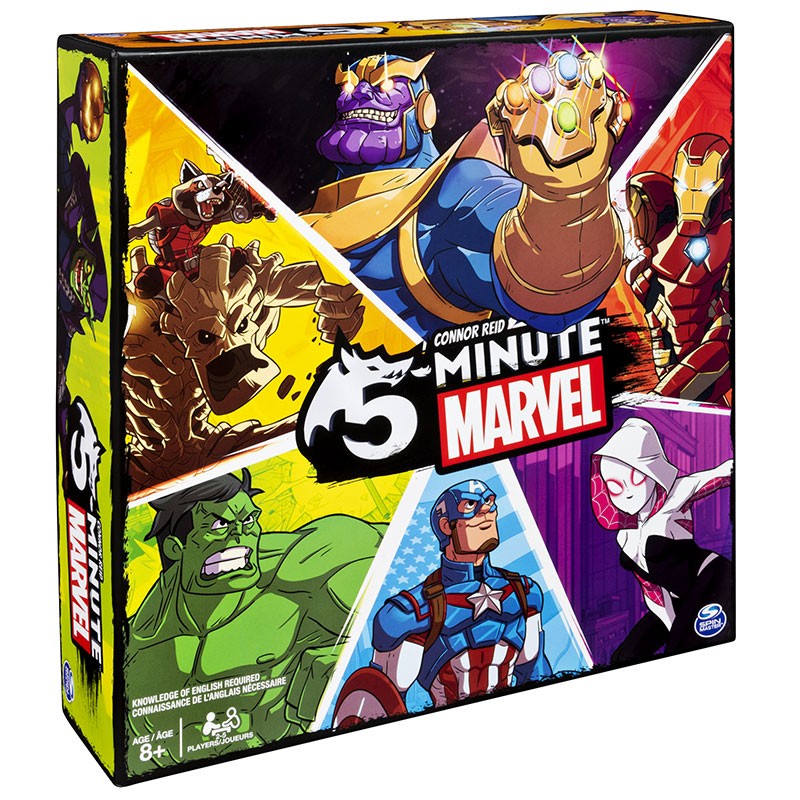 5 MINUTE MARVEL – Le Jeu de Plateau