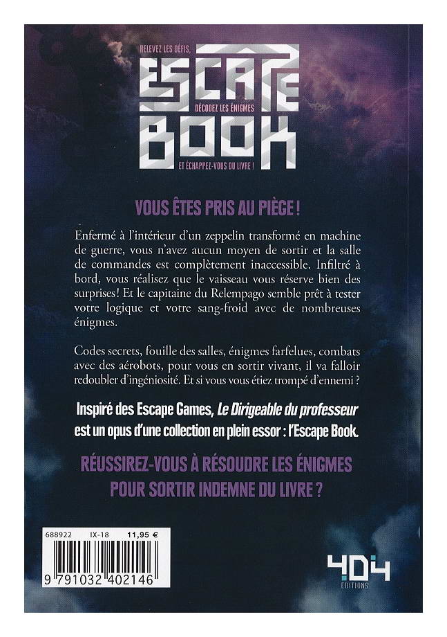 Escape Book - Le dirigeable du Professeur – Image 2