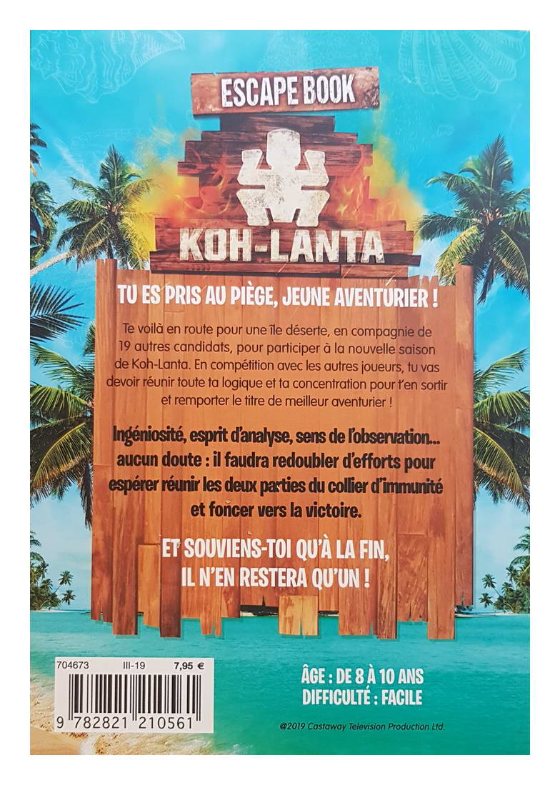 Koh-Lanta L'Île aux Colliers - Escape Book Junior – Image 2