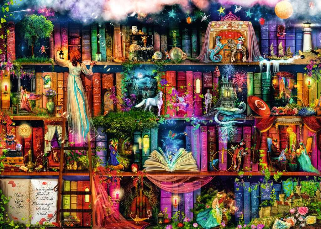 Puzzle Ravensburger - 1000pc - Contes magiques / Aimee Stewart – Image 2