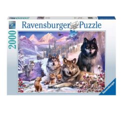 RAVENSBURGER – Puzzle – 2000p – Loups dans la neige