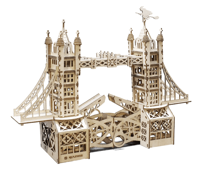 Puzzle Mr.Playwood - 312pc - Tower Bridge "L"