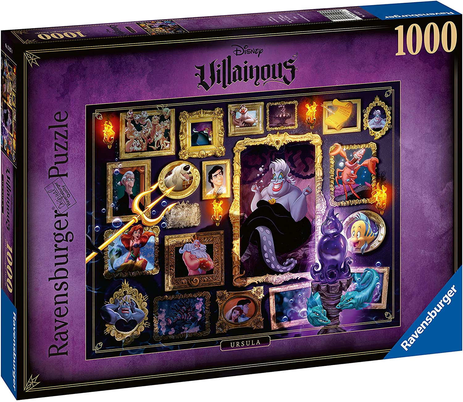 Puzzle - 1000pc Villainous - Ursula