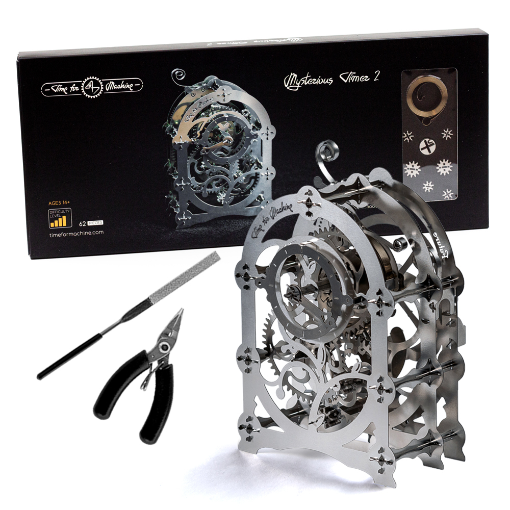 Mysterious Timer – Kit de construction mécanique en métal