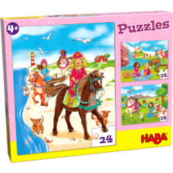 Puzzle – 24pc – Amies des chevaux (HABA)