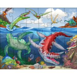 Puzzle – 24pc – Dinosaures (HABA)
