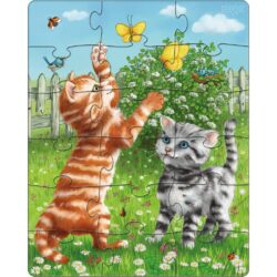 Puzzle – 18pc – Animaux de compagnie (HABA)