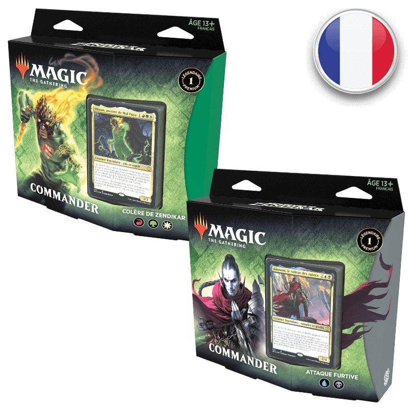 Deck Commander - Renaissance de Zendikar - Magic the Gathering