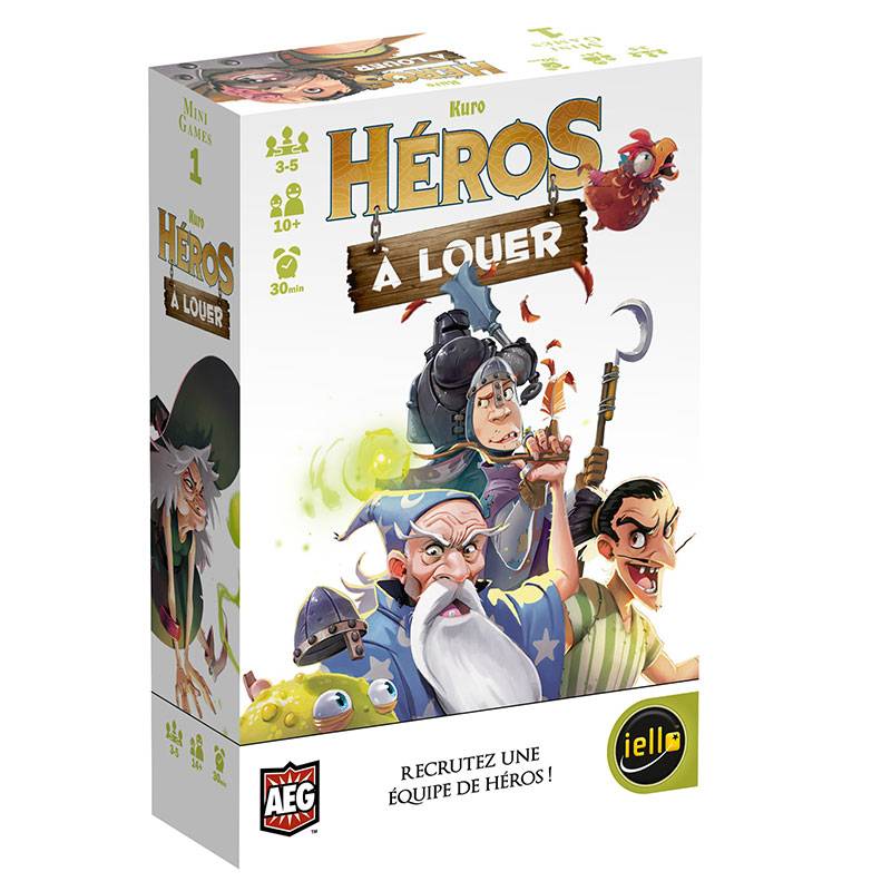 MiniGames – Héros à Louer (IELLO)