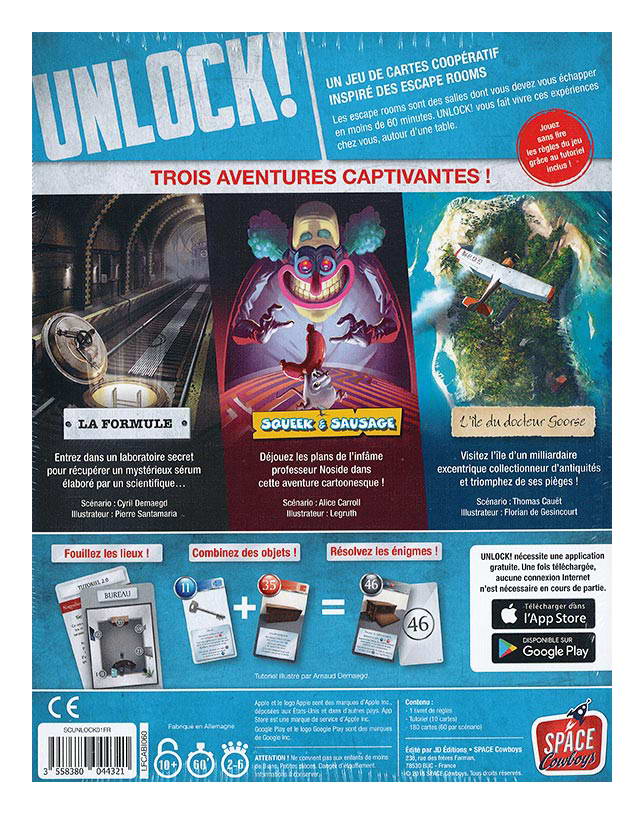Unlock! ESCAPE ADVENTURES - Escape Game n°1 – Image 2