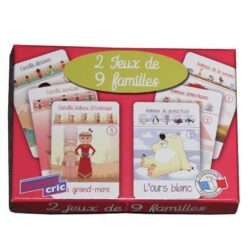 Coffret 2 jeux de 9 familles