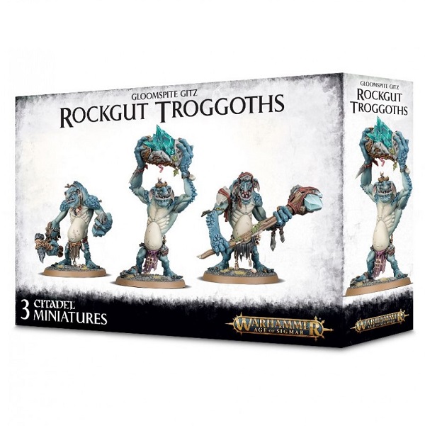AOS - Gloomspite Gitz - Rockgut troggoths (89-33)