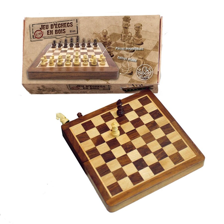 PMWD - Jeu d'échecs / Chess - ECHIQUIER PLIANT 30CM ROI 56MM