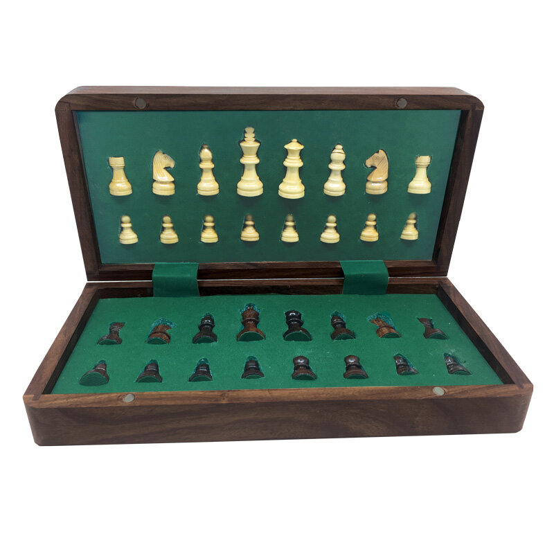 PMWD - Jeu d'échecs / Chess - ECHIQUIER PLIANT 30CM ROI 56MM – Image 2