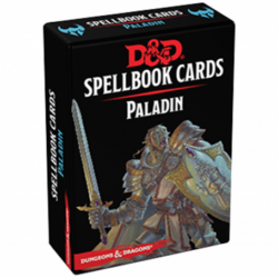 JDR Dungeons & Dragons 5 (DD5) : Cartes de sorts – Paladin